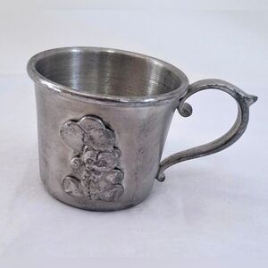 Vintage 1988 Seagull Canada Fine Pewter Baby Cup Mug